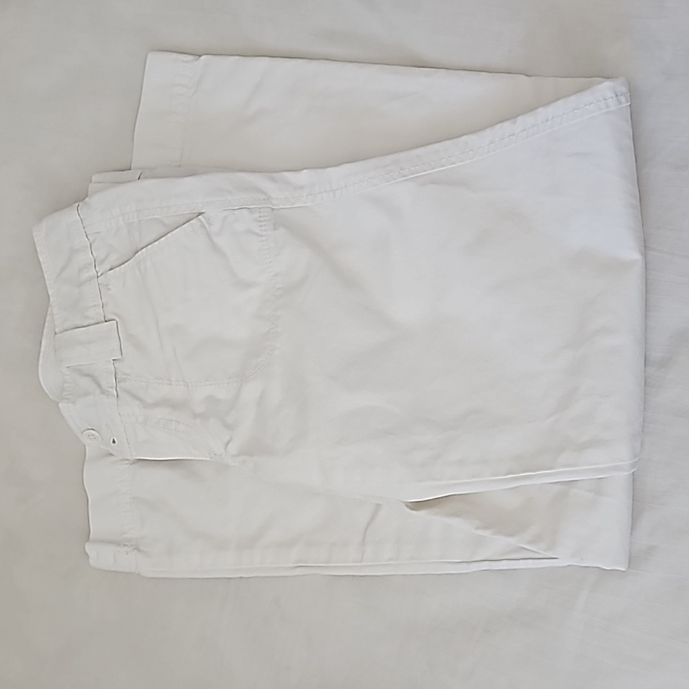 Gap White Cotton Pants